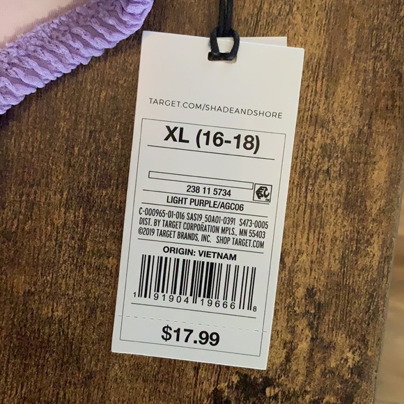 Light Purple Ribbed Underwire Bikini - Picture 7 of 8